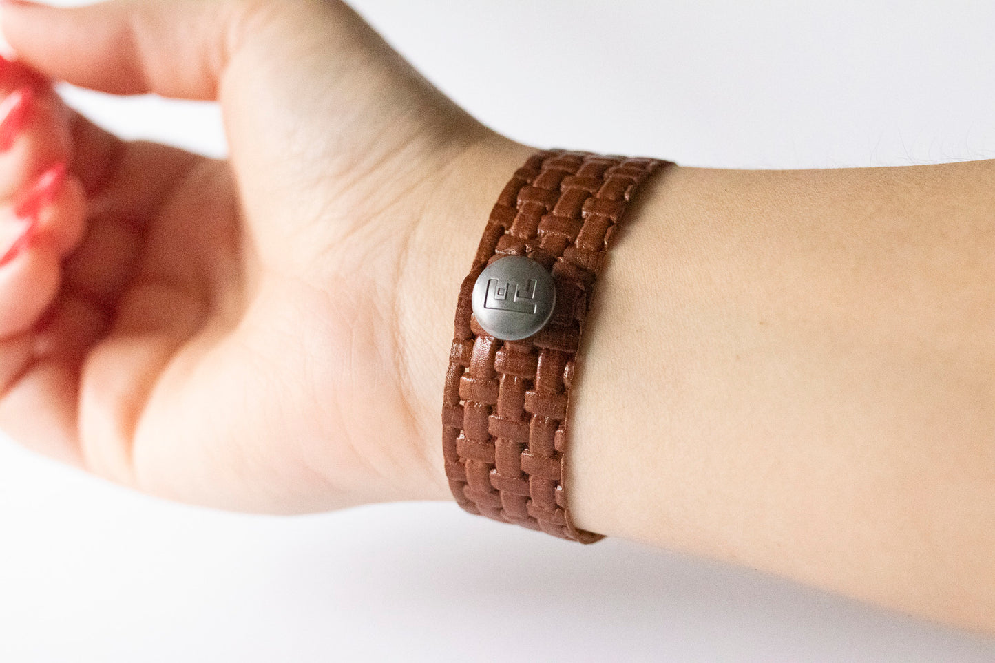 Leather Bracelet / Slim Cuff / Basuketto
