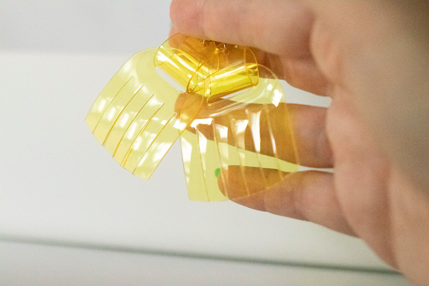 Leather Earrings / Fringies / Lemon Jelly