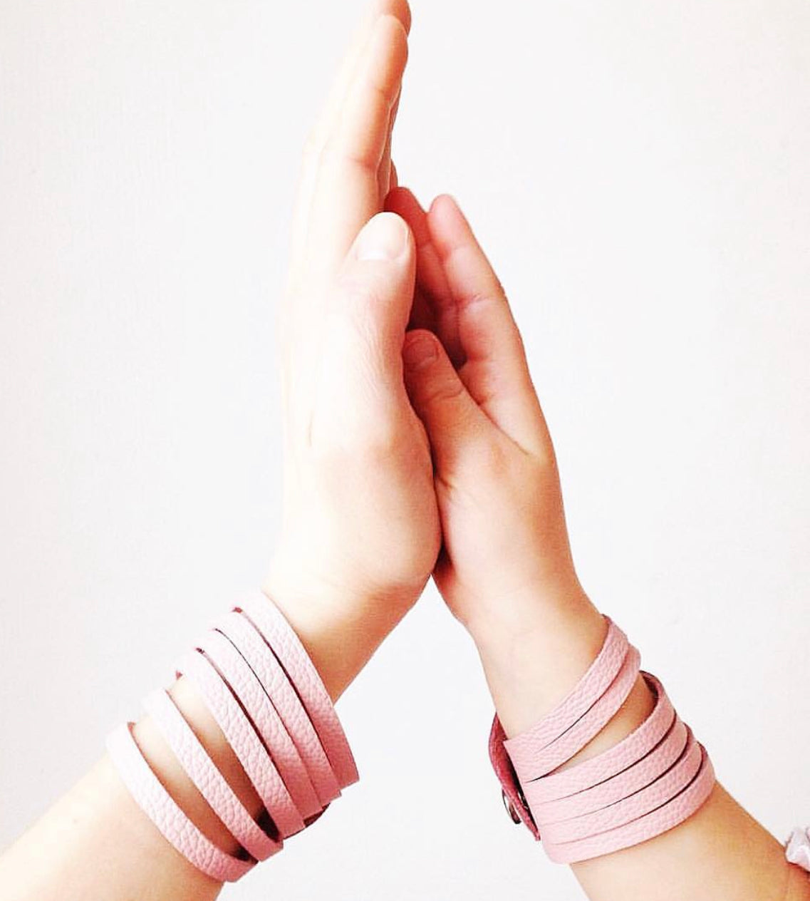 Leather Bracelet / Original Sliced Cuff / Summer Opal