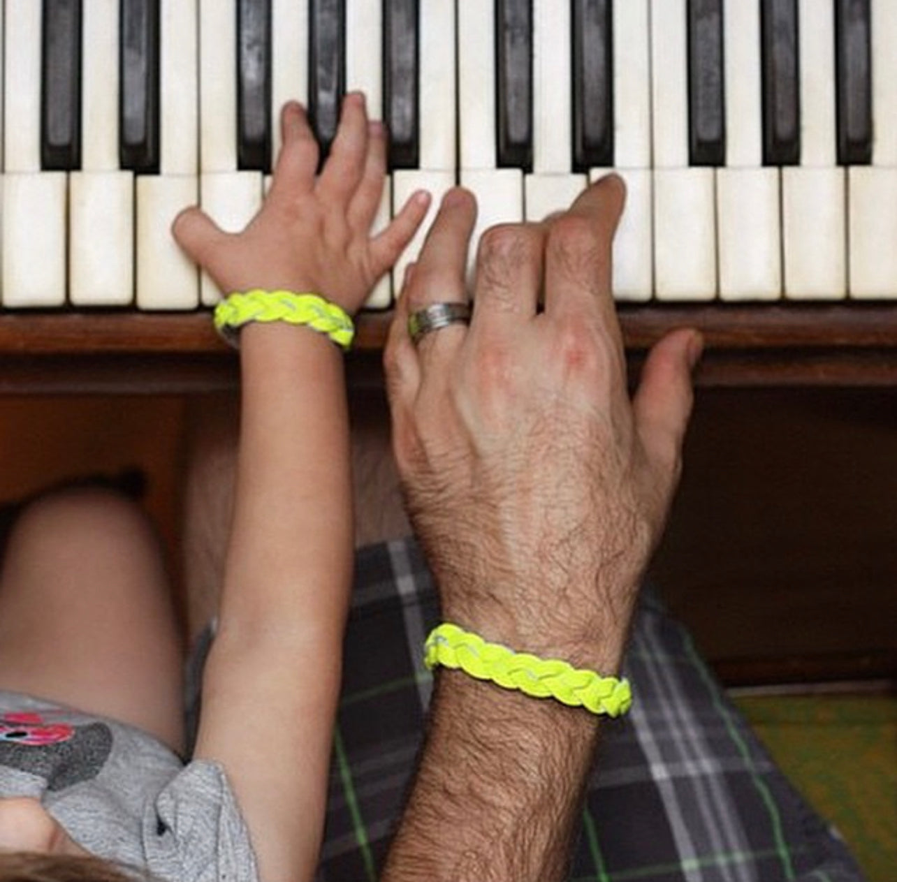 Braided Leather Bracelet / Aubergine