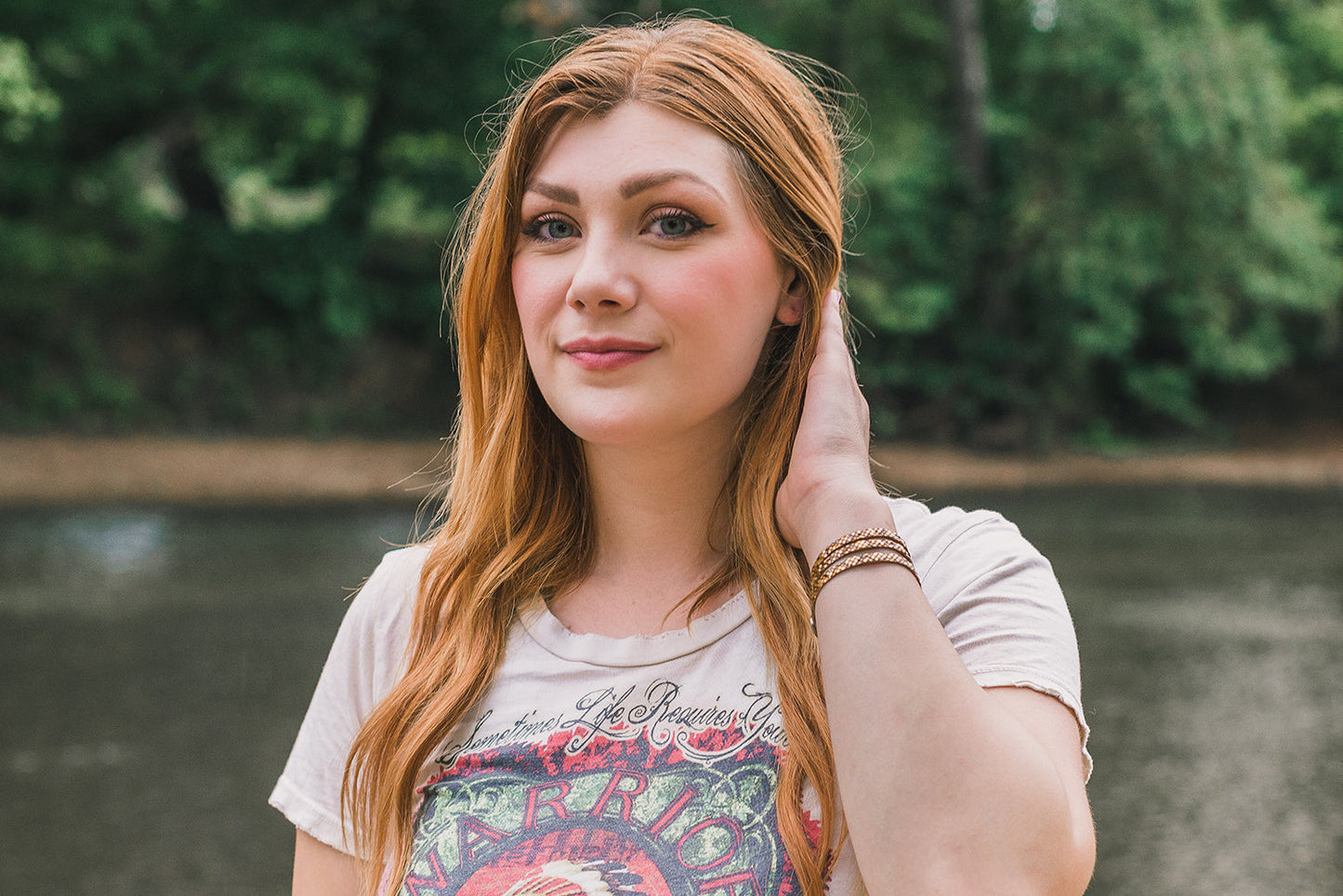 Leather Bracelet / Ultra Skinny Sliced Cuff / Woven Chalk White