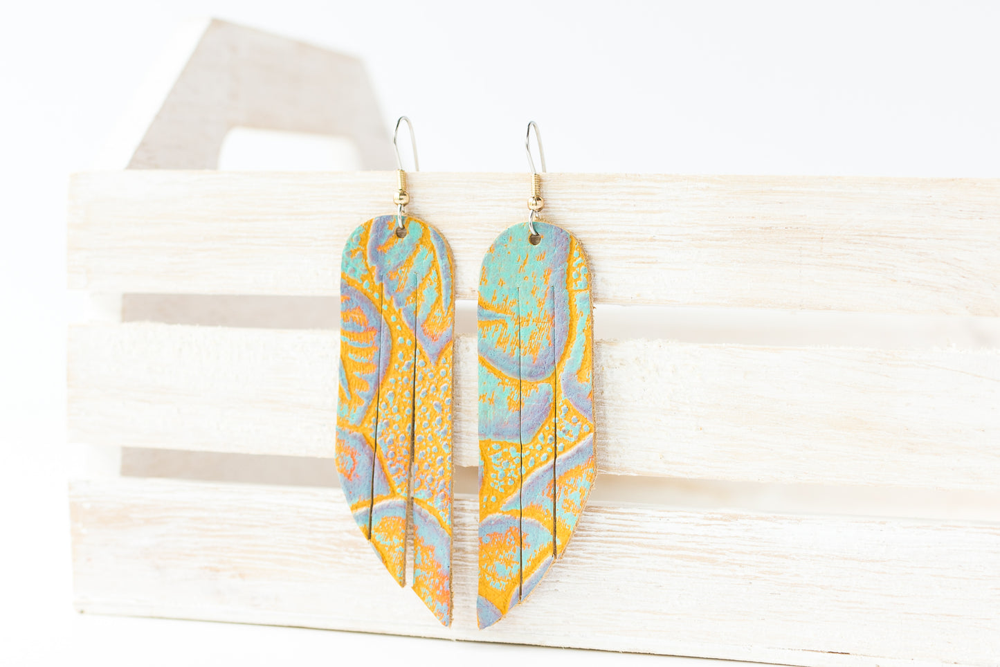 Leather Earrings / Fringe / Summer Dreams