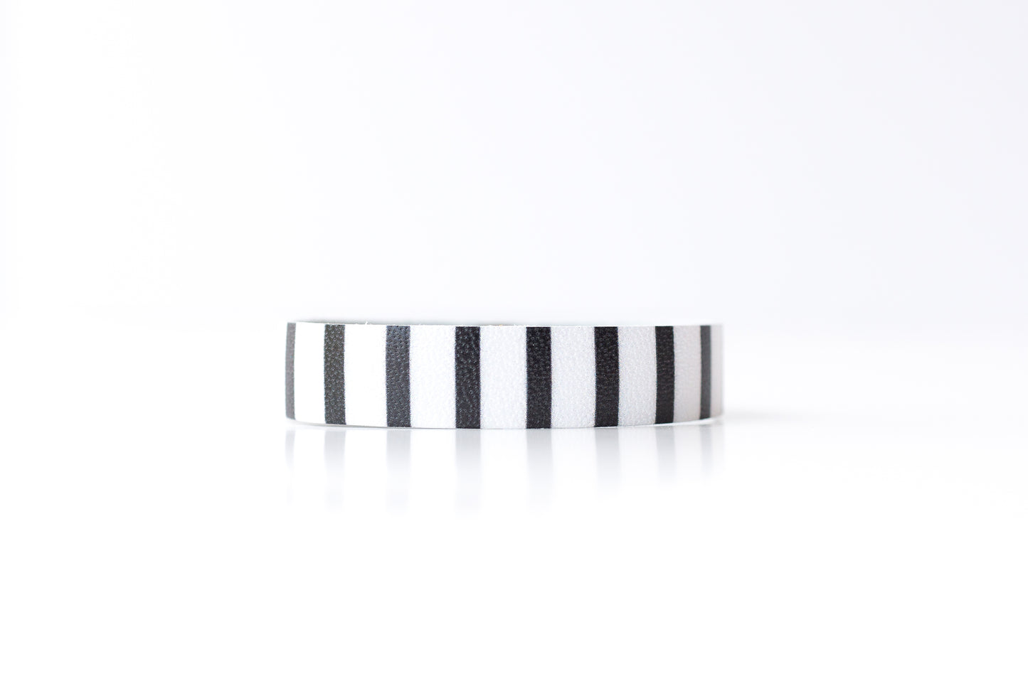 Leather Bracelet / Skinny Slim Cuff / Striped