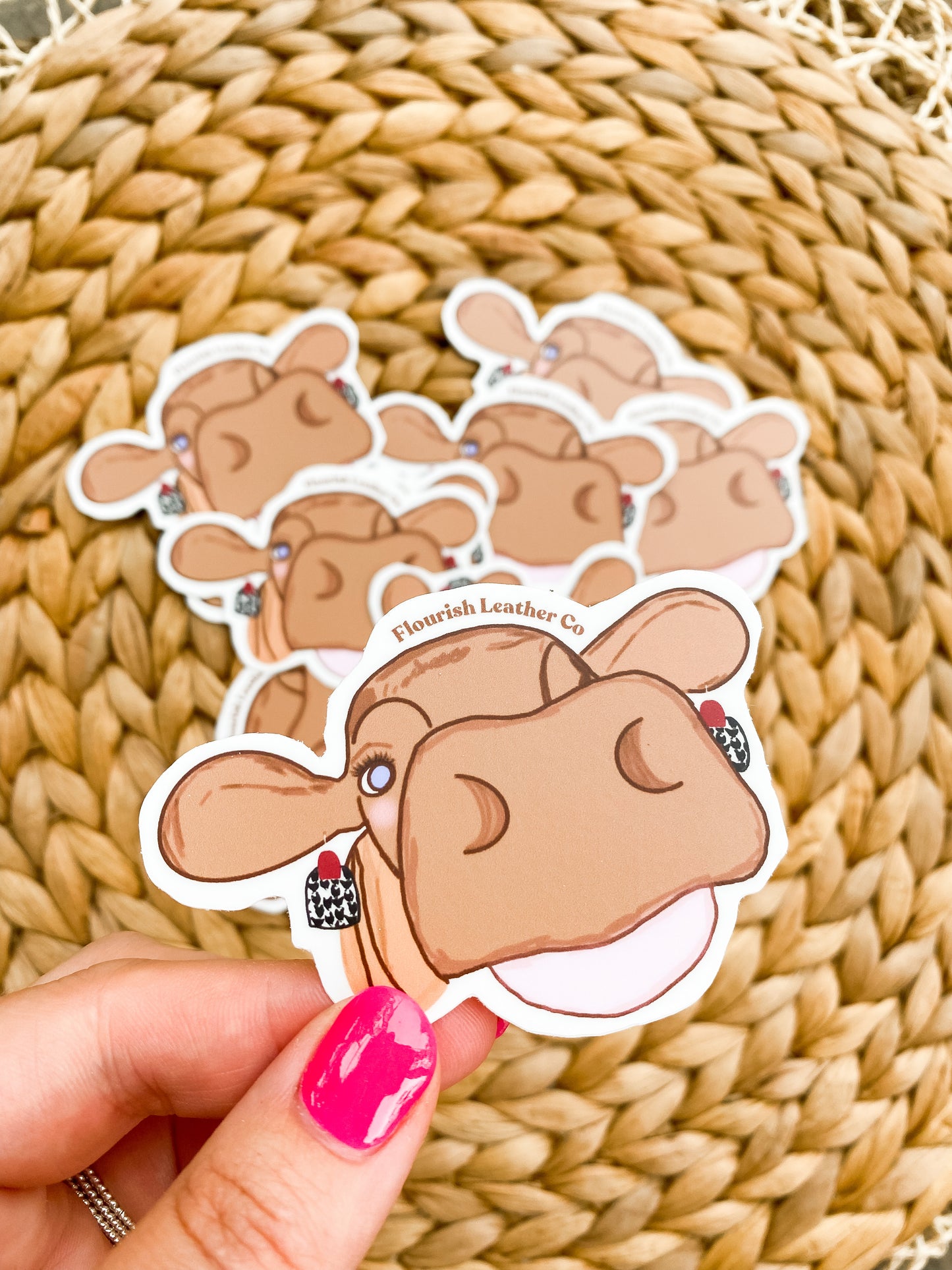 Flourish Leather Co Sticker / Flourish Farms