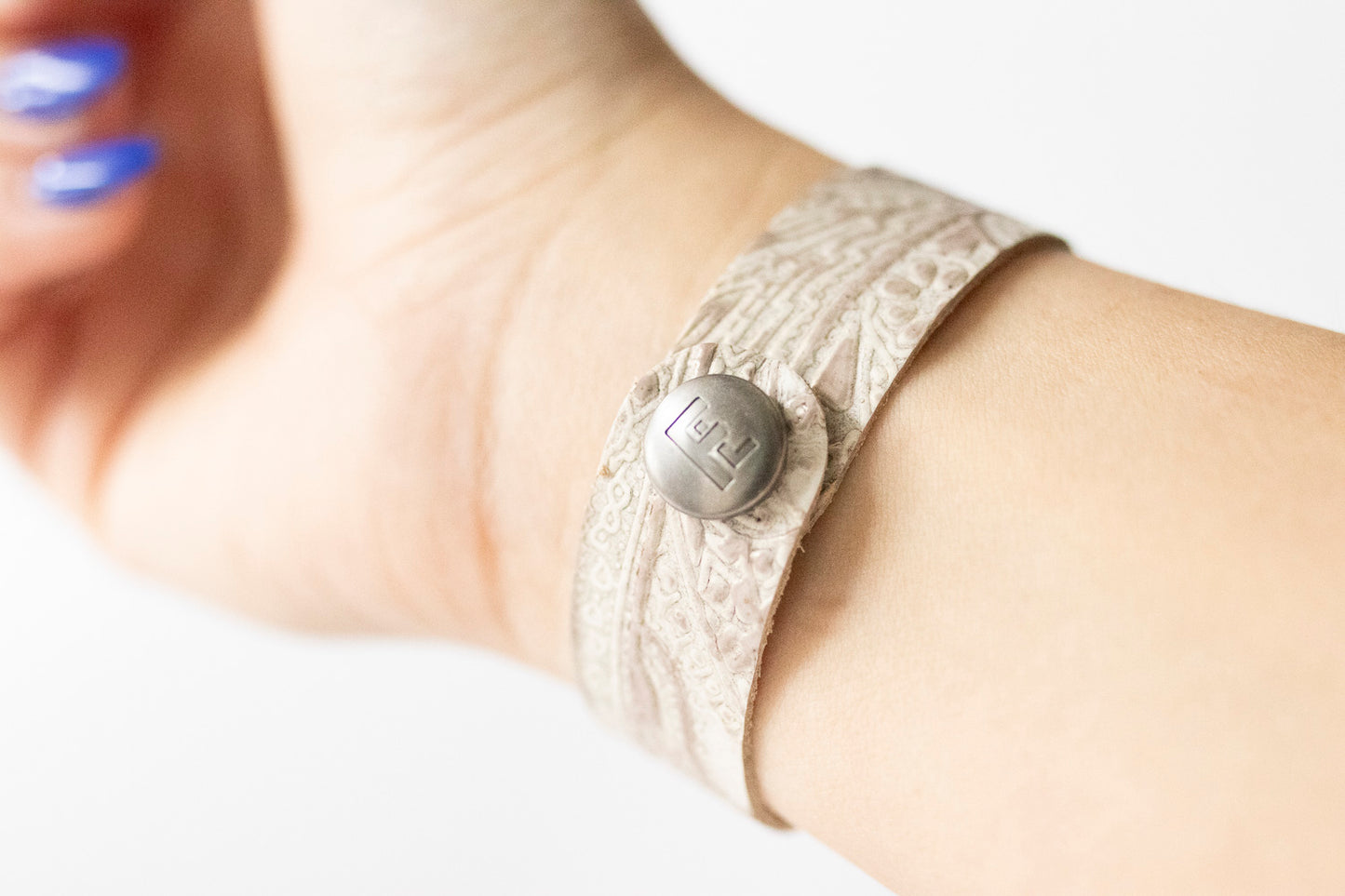 Leather Bracelet / Slim Cuff / Western Wedding