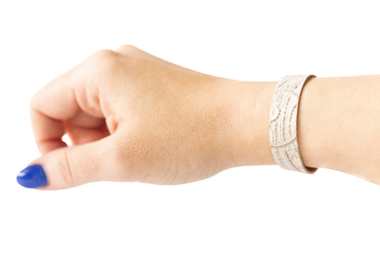 Leather Bracelet / Skinny Slim Cuff / Western Wedding