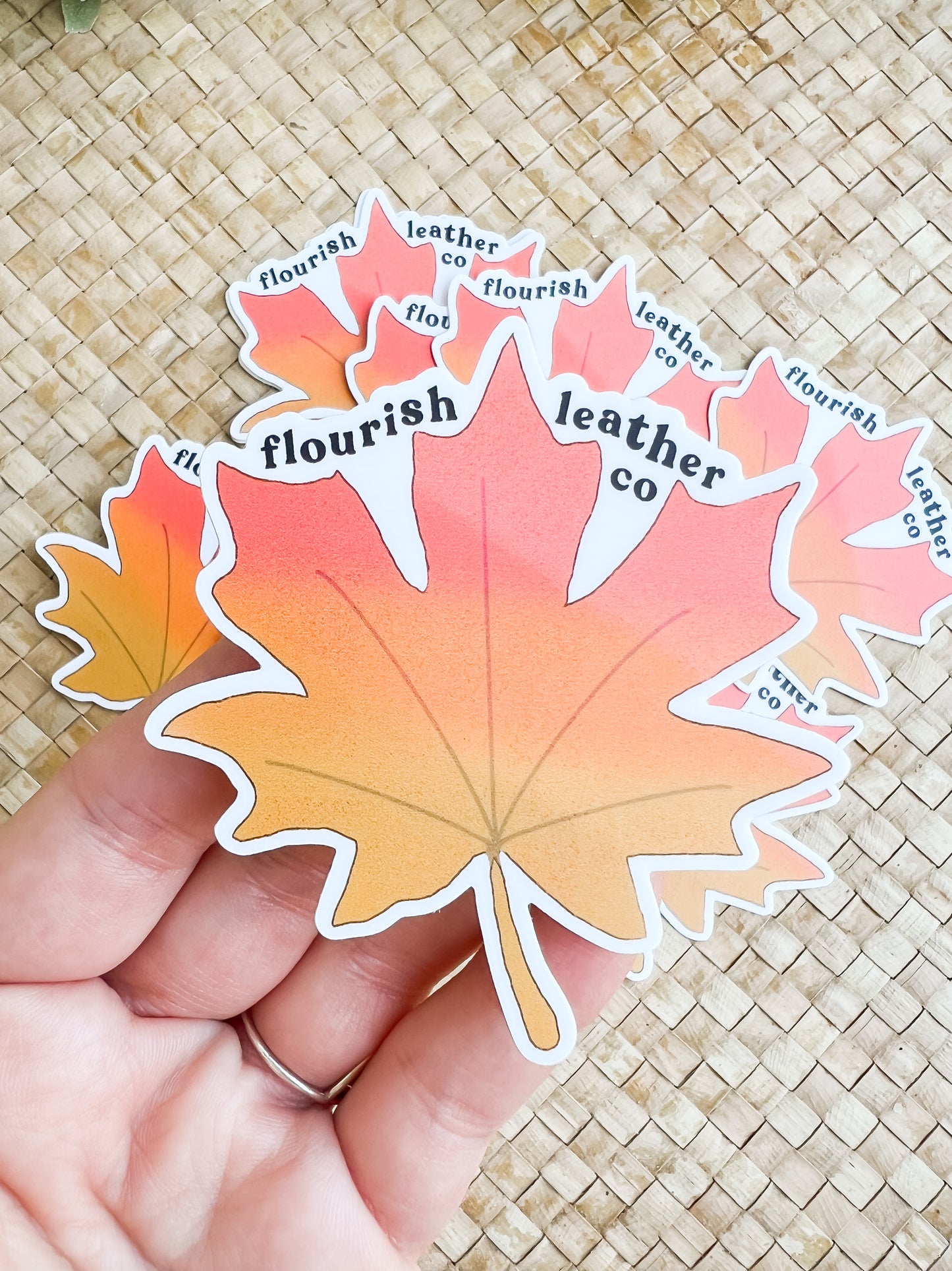 Flourish Leather Co Sticker / FL Fall