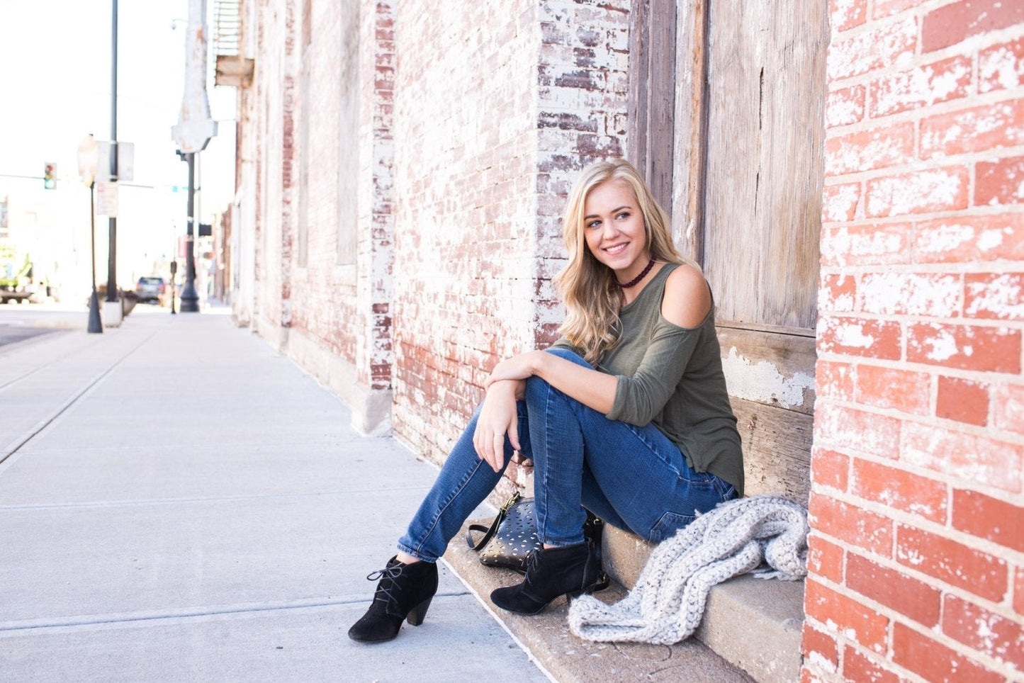 Braided Leather Choker / Necklace / White