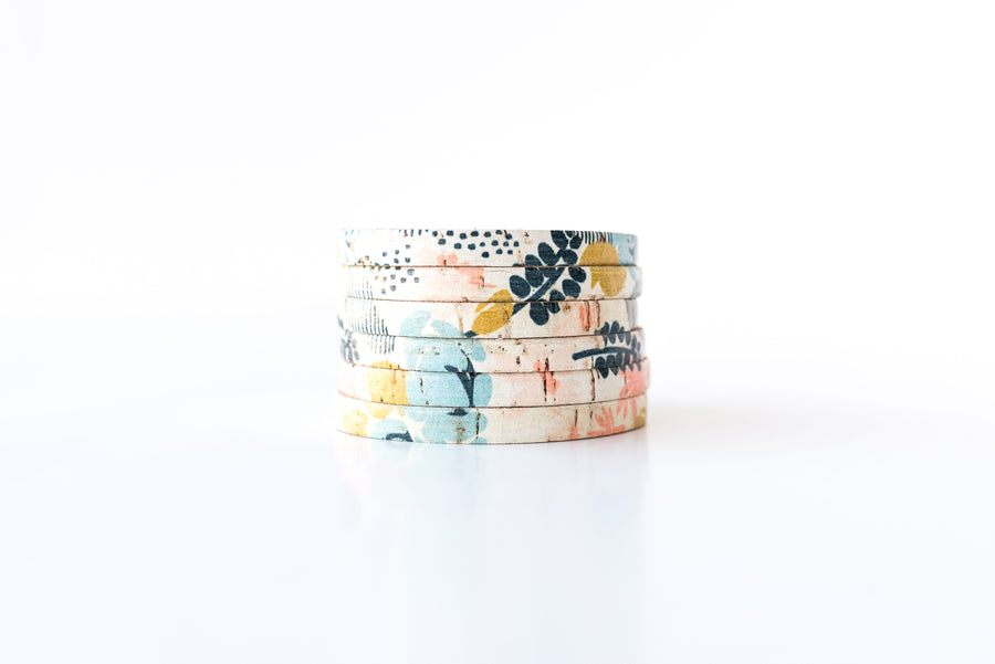 ABSTRACT FLORAL CORK
