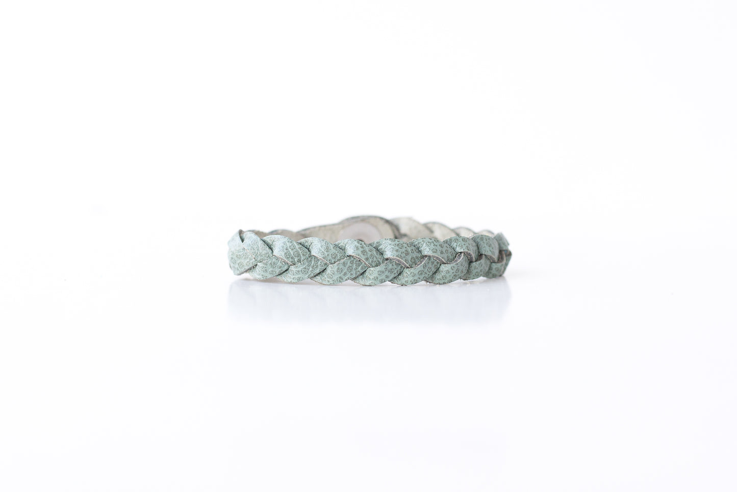 Braided Leather Bracelet / Summer Tide