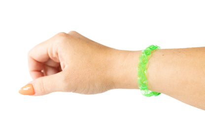 Braided Bracelet / Lime Jelly