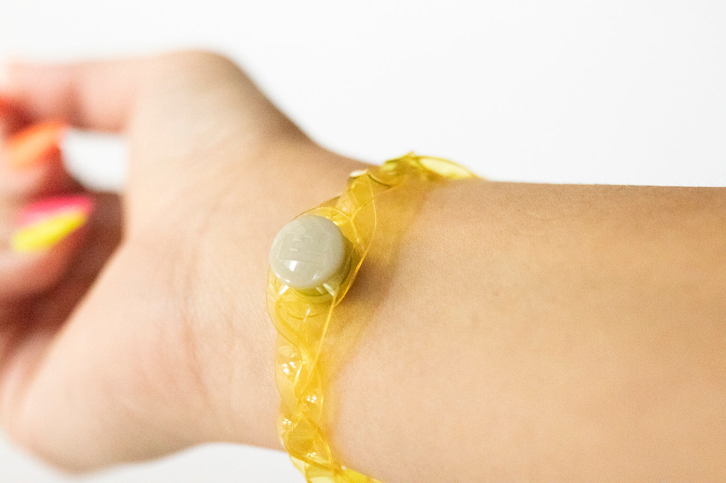 Braided Bracelet / Lemon Jelly