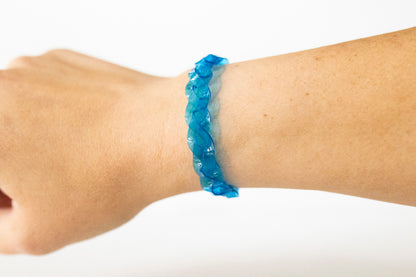 Braided Bracelet / Blueberry Jelly