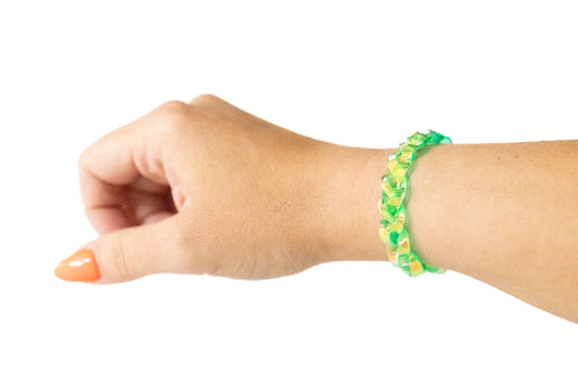 Braided Bracelet / Limon Jelly