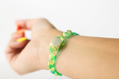 Braided Bracelet / Limon Jelly