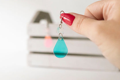 Jelly Earrings / Droplets / Crystal Jelly