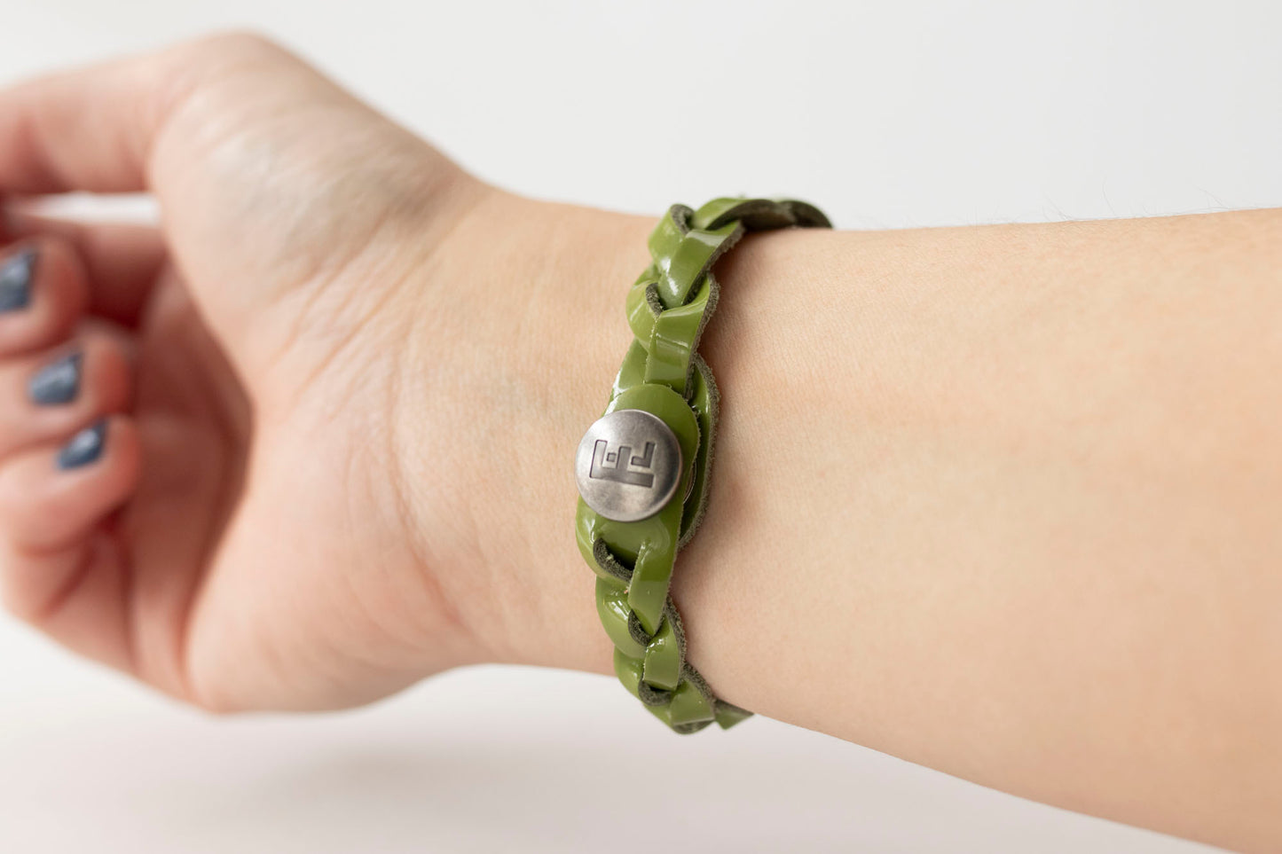 Braided Leather Bracelet / Gloss-o-cado