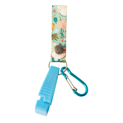 Loop & Hold / Leather Belt Loop Glove Keeper / Spring Bouquet