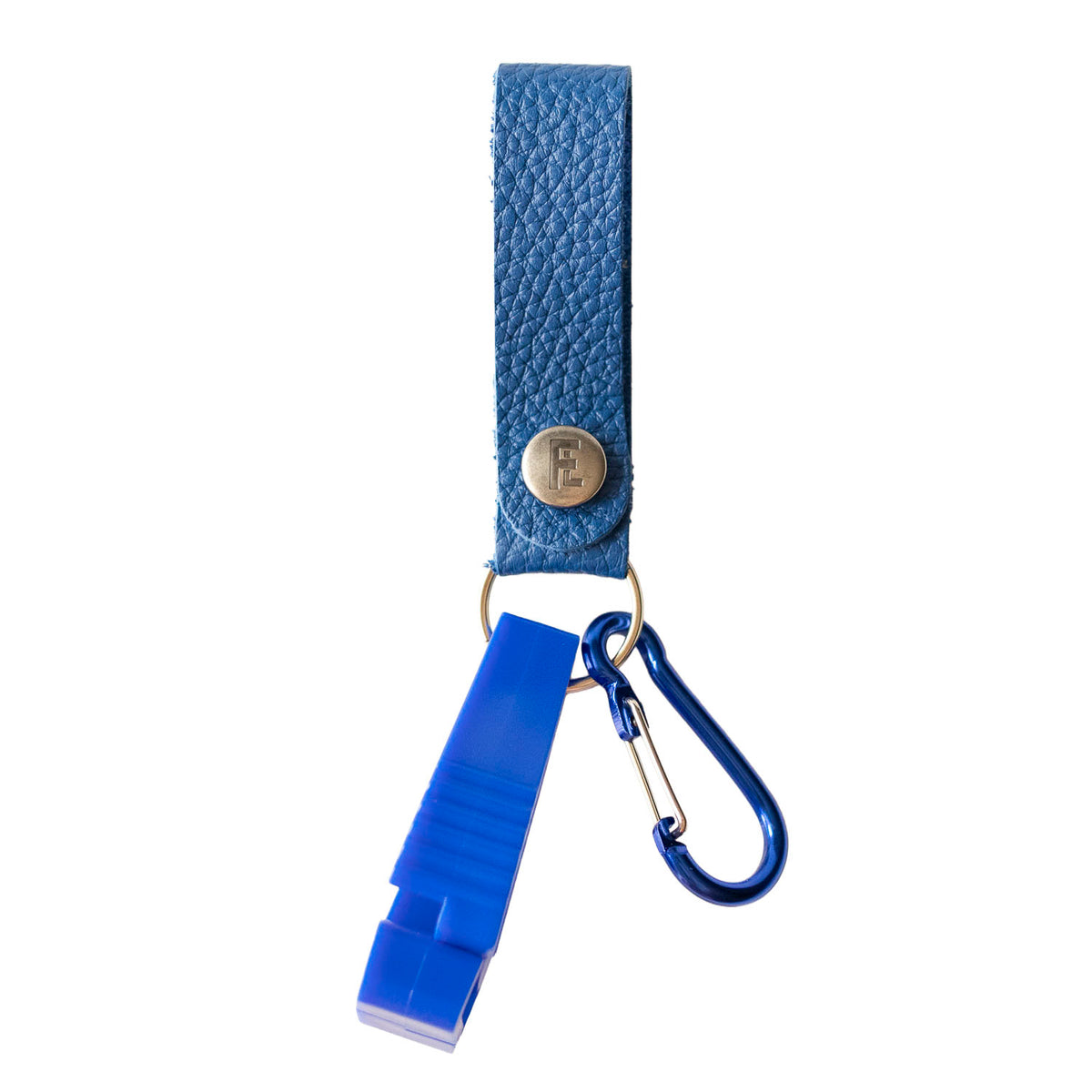 Loop & Hold / Leather Belt Loop Glove Keeper / Royal Blue