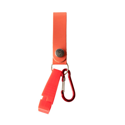 Loop & Hold / Leather Belt Loop Glove Keeper / Blaze