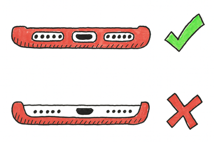 Leather Looplet / Strawberry Cream