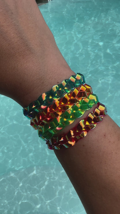 Braided Bracelet / Limon Jelly