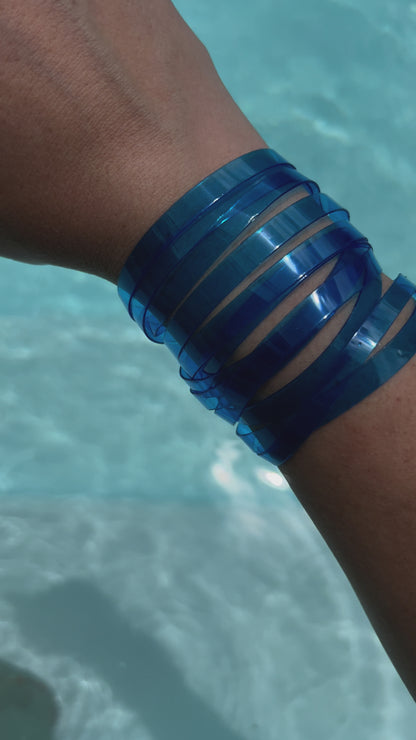 Braided Bracelet / Blueberry Jelly