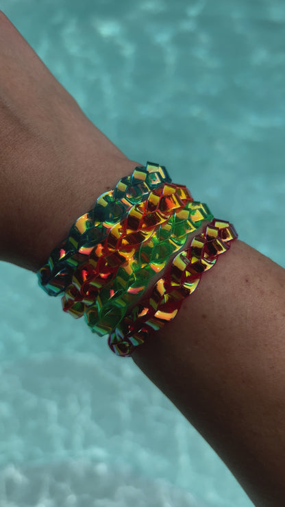 Braided Bracelet / Limon Jelly