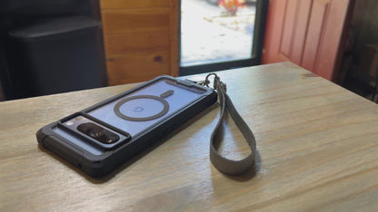 Leather Looplet / Strawberry Cream