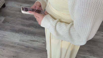 Leather Looplet / Strawberry Cream