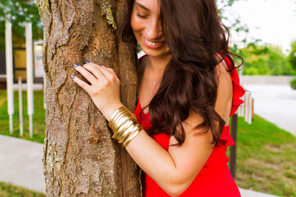 Leather Bracelet / Original Sliced Wrap Cuff / Leopard Cork